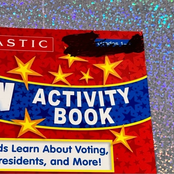 ELECTION Resources Lot of 2 Activity Books and Patriotic Bunting Accents - Picture 8 of 16